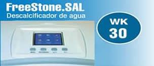 display electrónico descalcificador de sal wk30