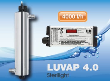 esterilizador ultravioleta luvap 4.0